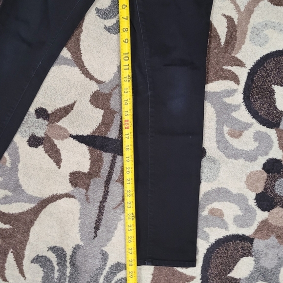 J BRAND Black Low Ride Denim Skinny Jeans Women's Sz 27 - Picture 13 of 15